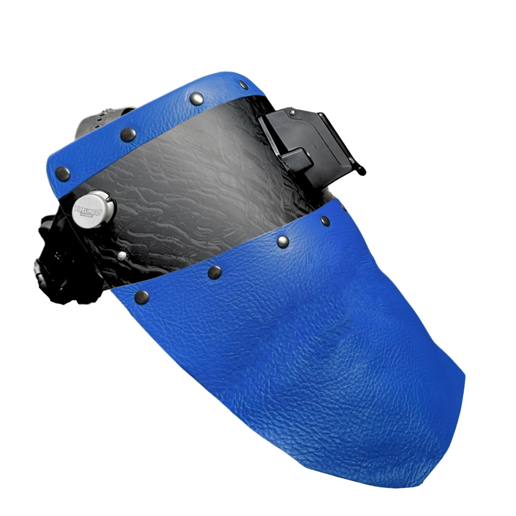 Corn Silk Carbon Fiber Chopped Top & Bottom Leather Welding Hood - Image 47